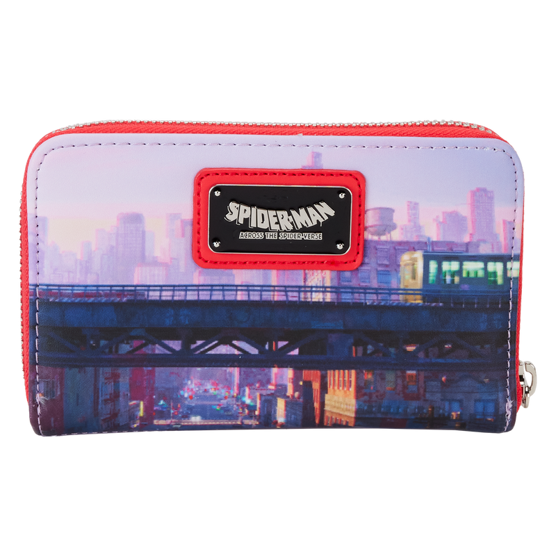 Loungelfy Spider-Verse Spider-Gwen Zip Around Wallet