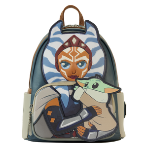 Loungefly The Mandalorian Ahsoka & Grogu Precious Cargo Mini Backpack