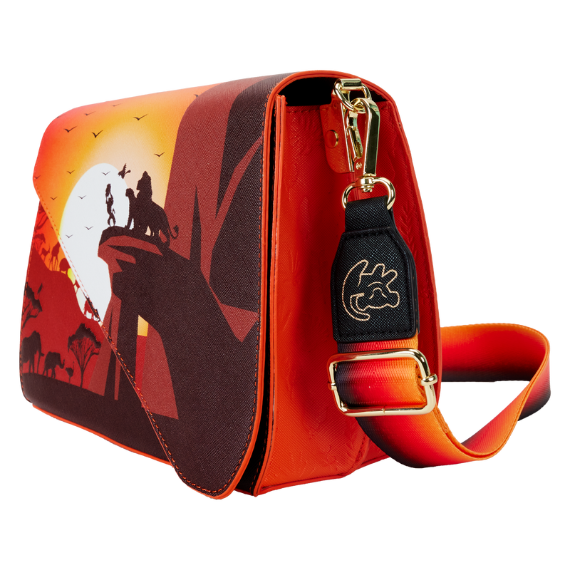 The Lion King 30th Anniversary Pride Rock Silhouette Crossbody Bag