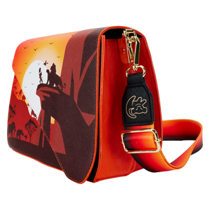 The Lion King 30th Anniversary Pride Rock Silhouette Crossbody Bag