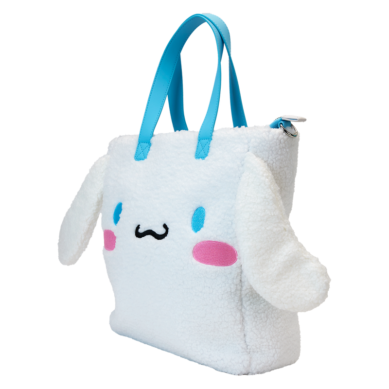 Sanrio Cinnamoroll Cosplay Sherpa Tote Bag With Coin Bag