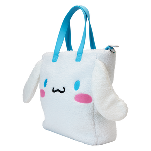 Sanrio Cinnamoroll Cosplay Sherpa Tote Bag With Coin Bag