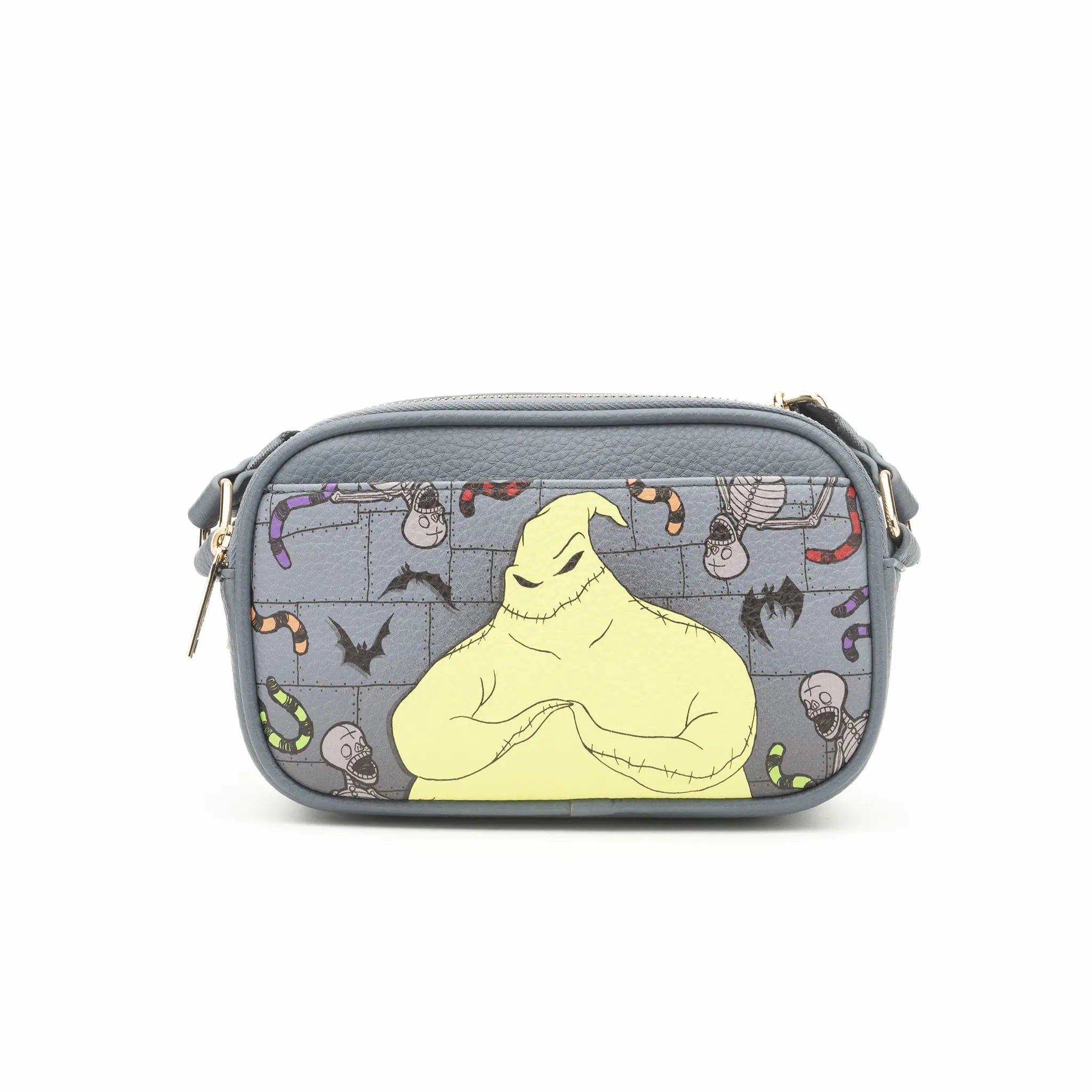 Oogie Boogie Double Zipper Crossbody/Shoulder Bag