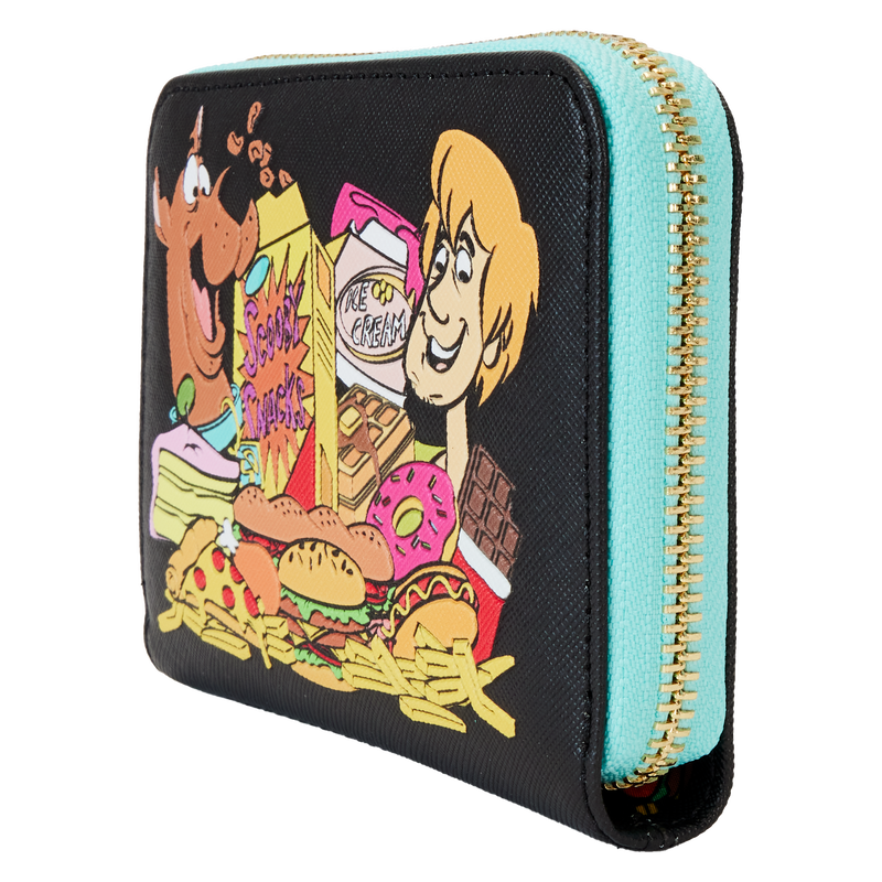 Scooby-Doo Snacks Zip Around Wallet