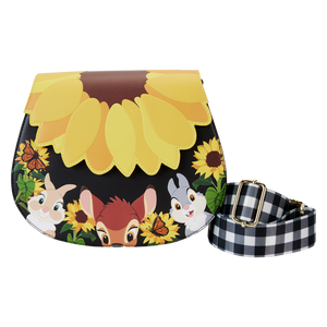 Loungefly Bambi Sunflower Friends Crossbody Bag