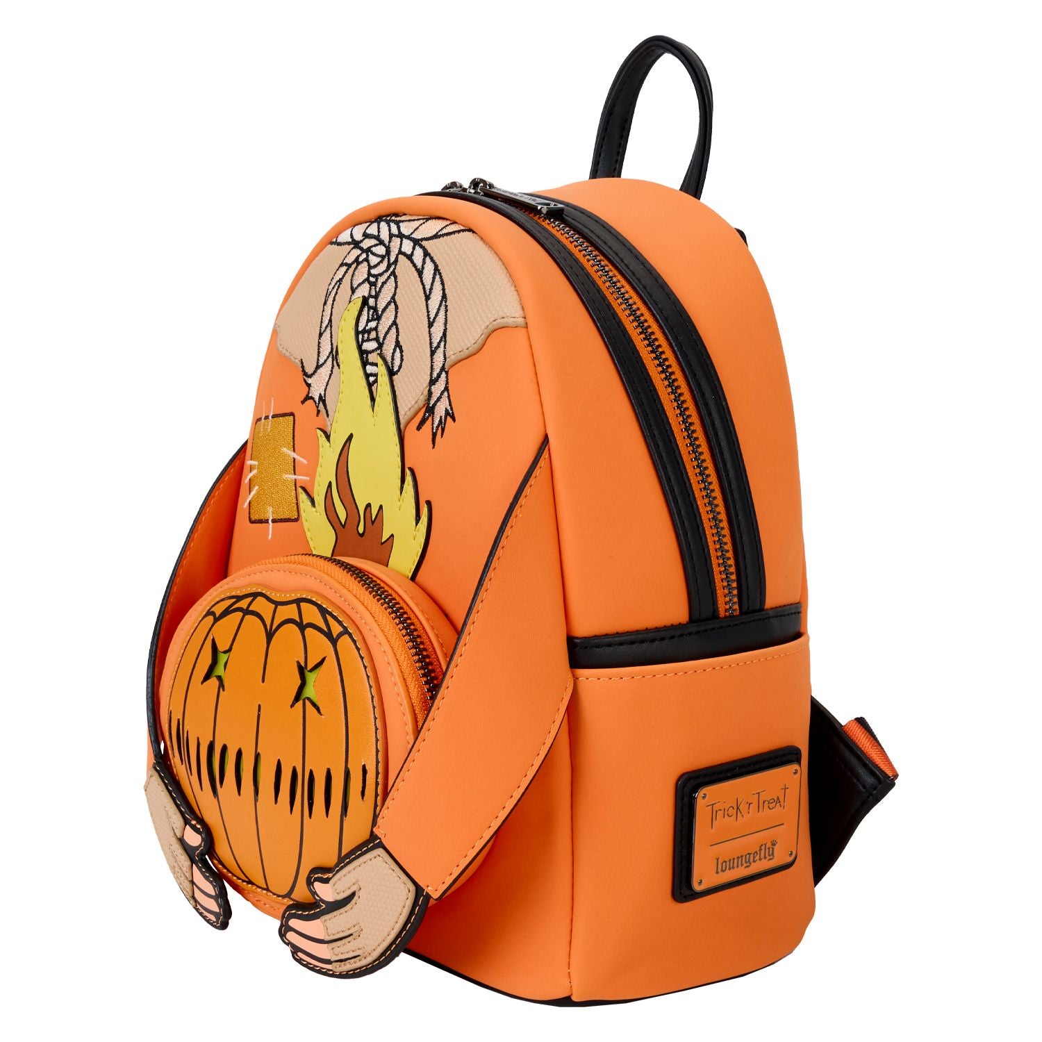 Loungefly TRICK 'R TREAT FLAMING HEAD SAM MINI BACKPACK