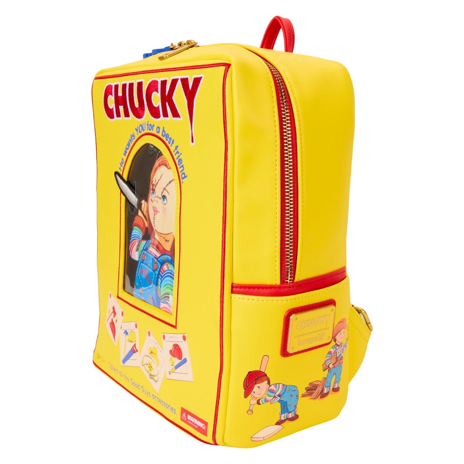 Loungefly CHILDS PLAY CHUCKY BOX MINI BACKPACK