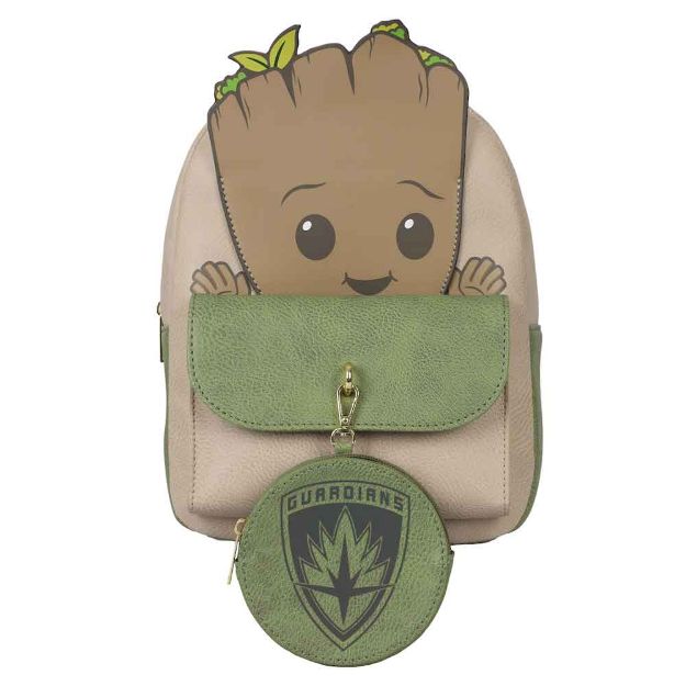 Marvel I Am Groot Mini Backpack & Coin Purse