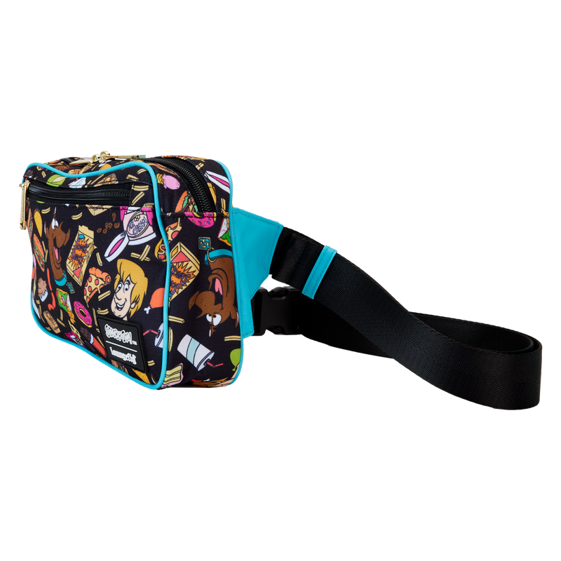 Scooby-Doo Snacks All-Over Print Nylon Belt Bag