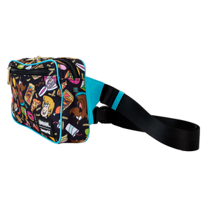 Scooby-Doo Snacks All-Over Print Nylon Belt Bag