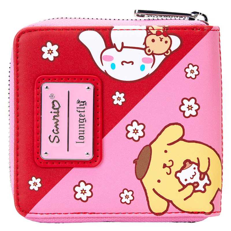 Sanrio Hello Kitty & Friends Color Block Zip Around Wallet