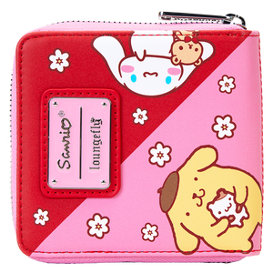 Sanrio Hello Kitty & Friends Color Block Zip Around Wallet