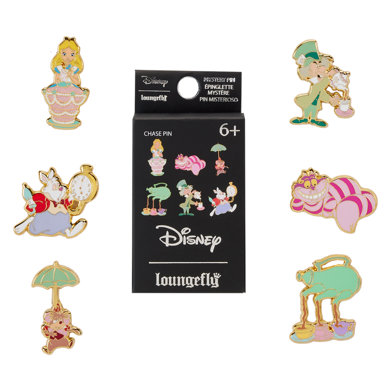 Loungefly Alice in Wonderland Unbirthday Mystery Box Pin