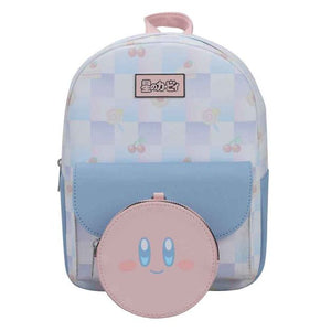 Kirby Checkerboard Mini Backpack & Coin Purse