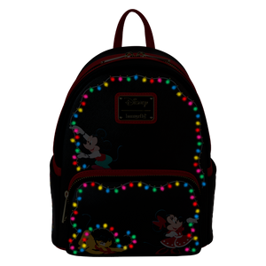 Loungefly Mickey & Friends Christmas Light Decorations Light Up Mini Backpack