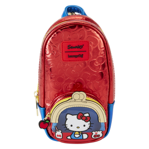 Loungefly STATIONARY SANRIO HELLO KITTY 50TH ANNIVERSARY CLASSIC MINI BACKPACK PENCIL CASE