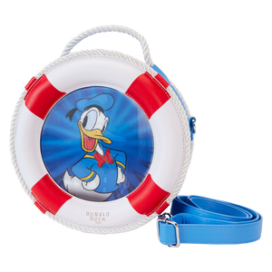 LOUNGEFLY Donald Duck 90th Anniversary Lenticular Crossbody Bag