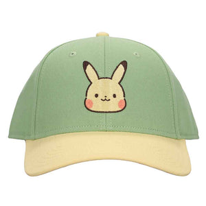 Pikachu Chibi Embroidered Contrast Hat
