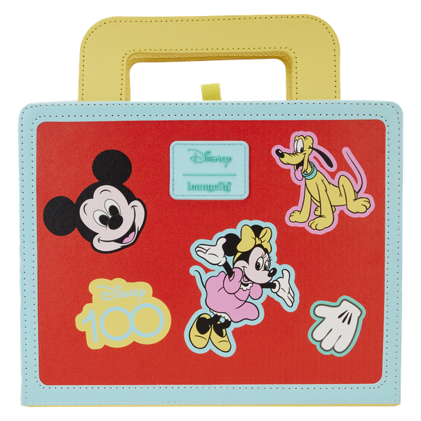Loungefly STATIONARY DISNEY D100 MICKEY AND FRIENDS LUNCHBOX JOURNAL