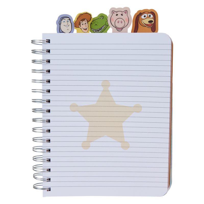 Loungefly Toy Story Movie Collab Toy Box Stationery Spiral Tab Journal
