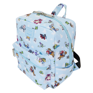 Loungefly Toy Story Movie Collab All-Over Print Nylon Square Mini Backpack