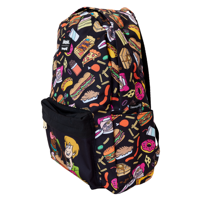 Scooby-Doo Snacks All-Over Print Nylon Full-Size Backpack