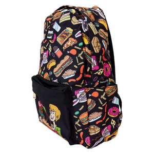 Scooby-Doo Snacks All-Over Print Nylon Full-Size Backpack