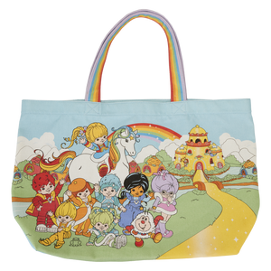 Rainbow Brite™ The Color Kids Rainbow Handle Canvas Tote Bag