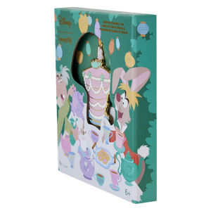 Loungefly Alice in Wonderland Unbirthday 3" Collector Box Sliding Pin