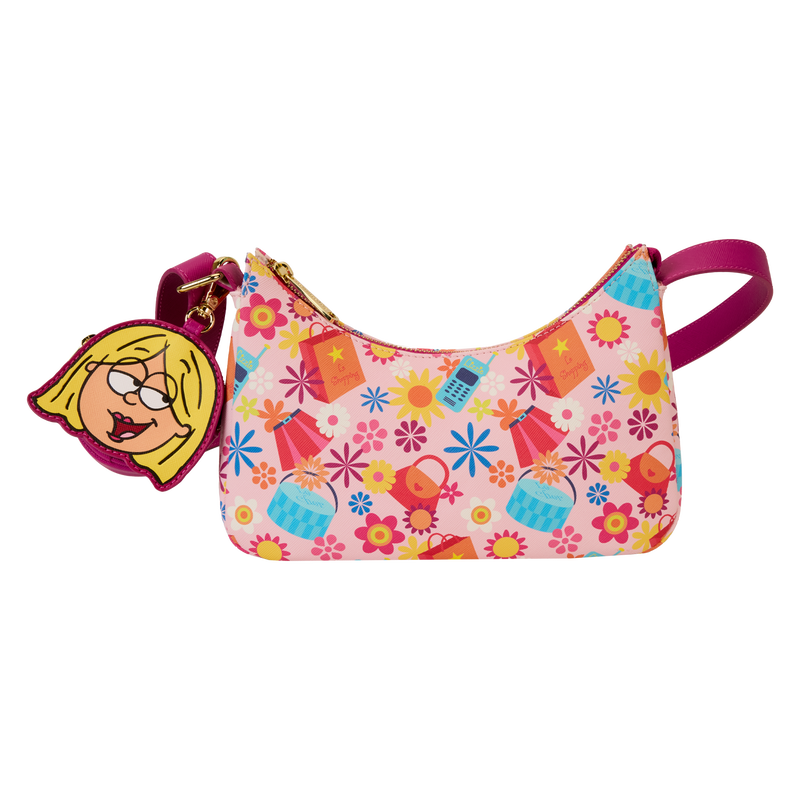 LOUNGEFLY Lizzie McGuire Y2K All-Over Print Crossbody Bag