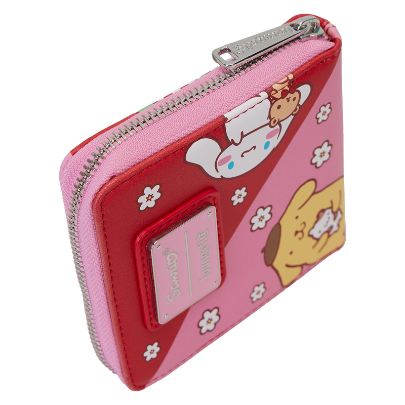 Sanrio Hello Kitty & Friends Color Block Zip Around Wallet