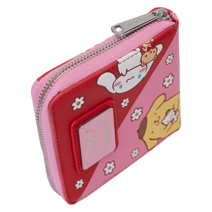 Sanrio Hello Kitty & Friends Color Block Zip Around Wallet