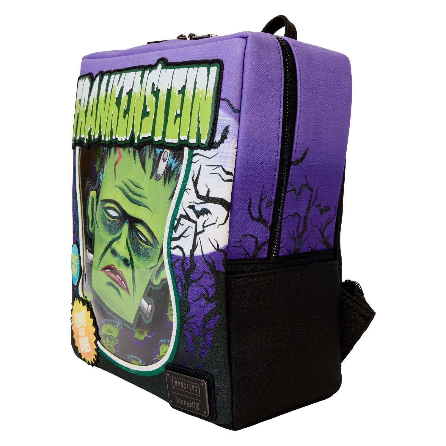 Loungefly UNIVERSAL MONSTERS FRANKENSTEIN NEON MASK MINI BACKPACK