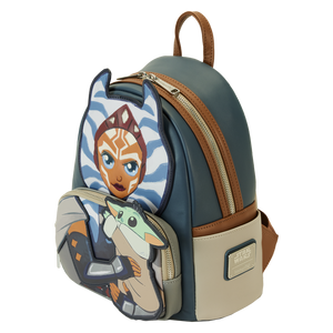 Loungefly The Mandalorian Ahsoka & Grogu Precious Cargo Mini Backpack