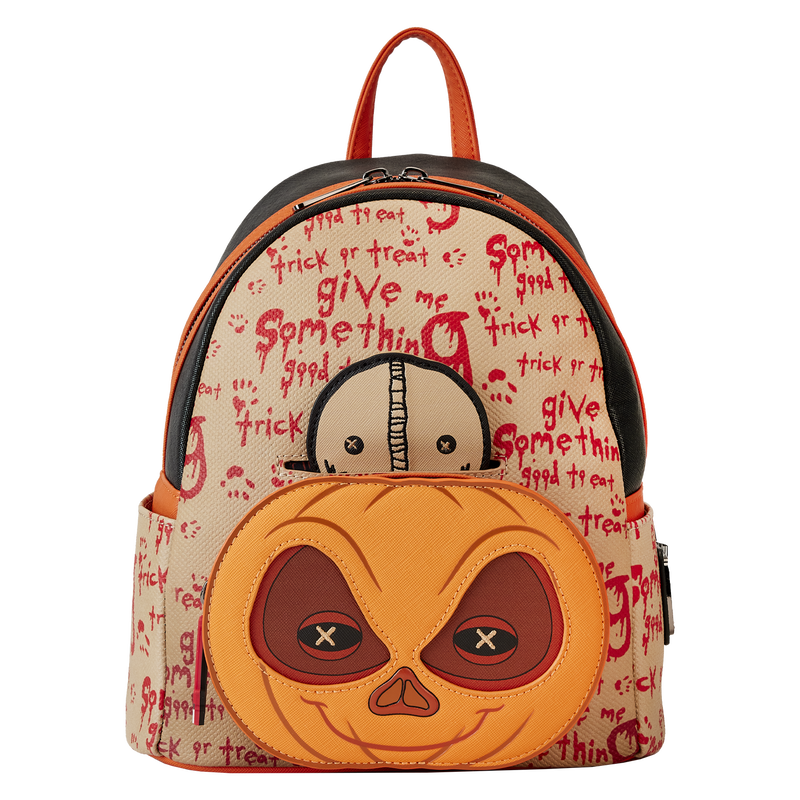 LOUNGEFLY LEGENDARY PICTURES TRICK R TREAT PUMPKIN COSPLAY