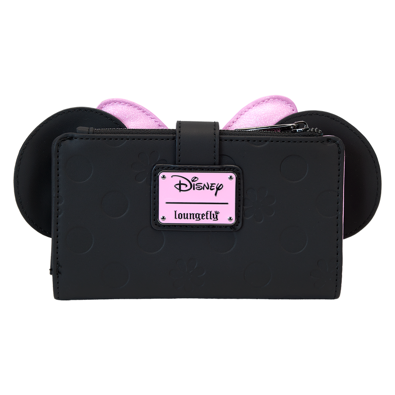 Minnie Mouse Floral Rock The Dots Flap Wallet