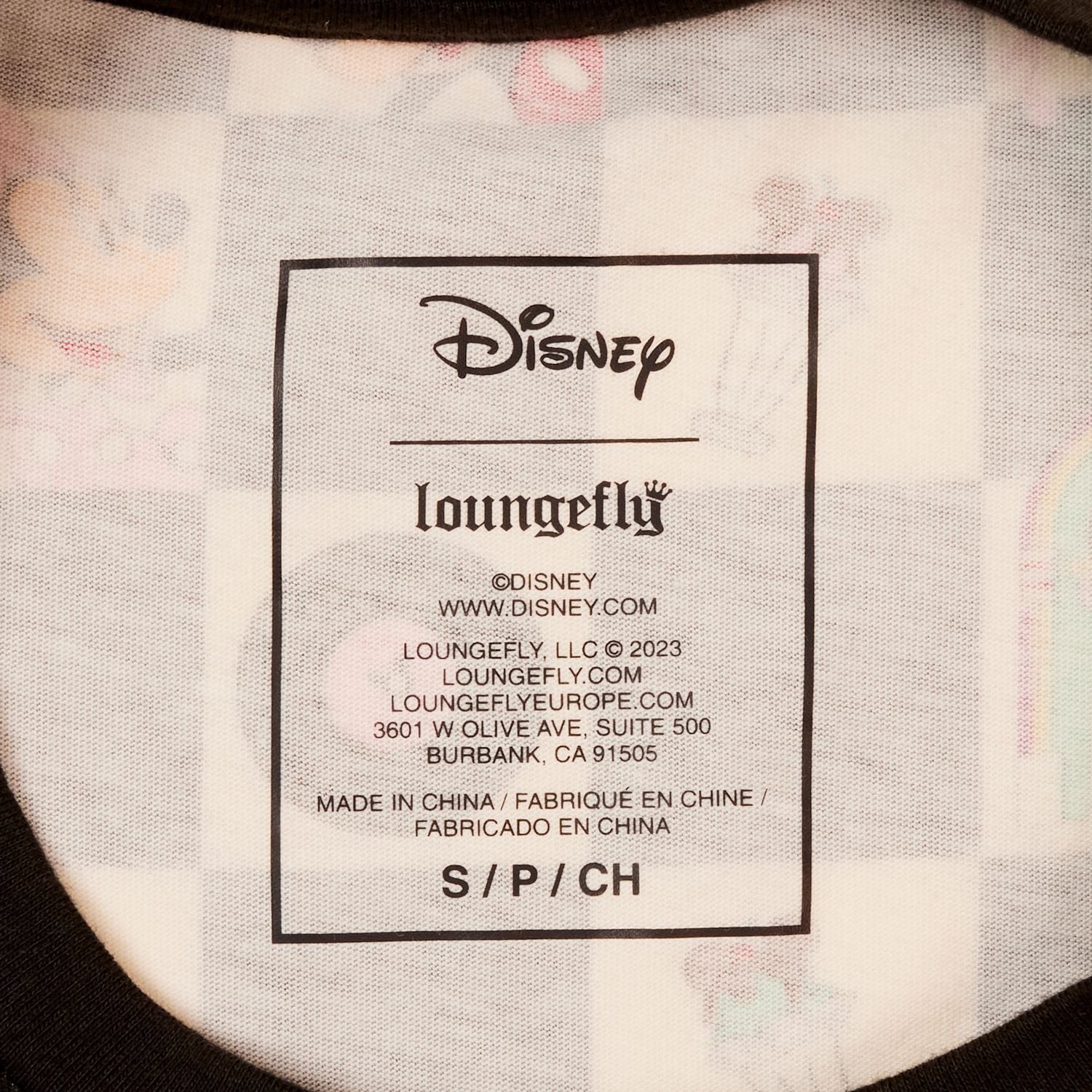 Loungefly DISNEY MICKEY AND MINNIE DATE NIGHT DINER CHECKERED UNISEX TEE