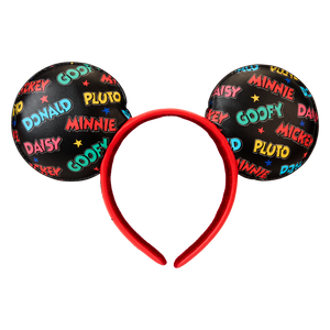 LIOUNGEFLY DISNEY MICKEY AND FRIENDS CLASSIC EAR HOLDER MINI BACKPACK