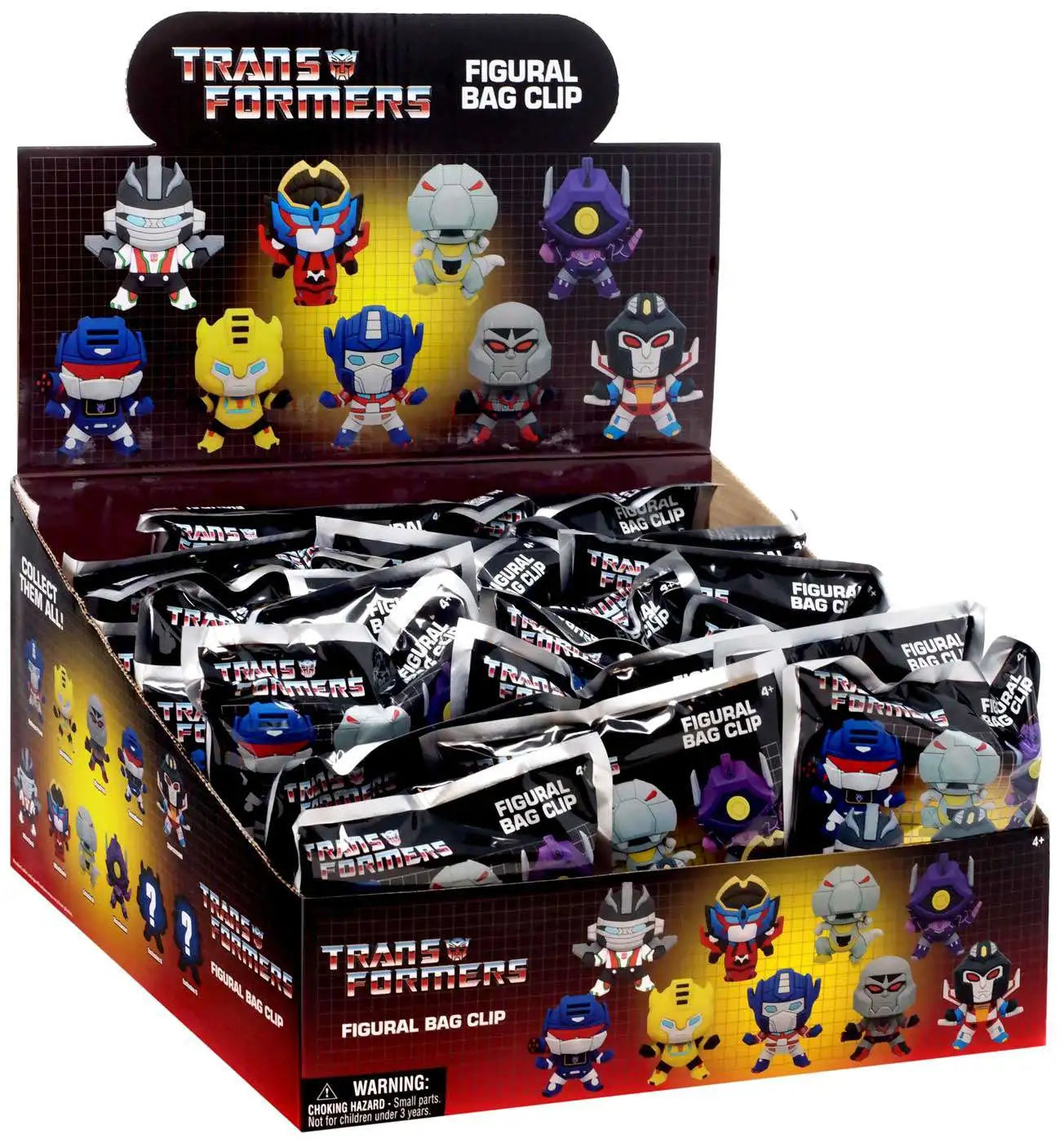 Transformers mystery bag clip
