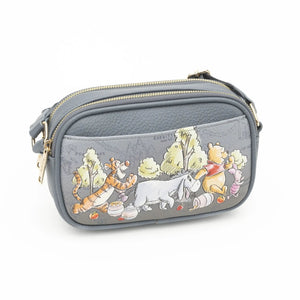 Eeyore Double Zipper Crossbody/Shoulder Bag