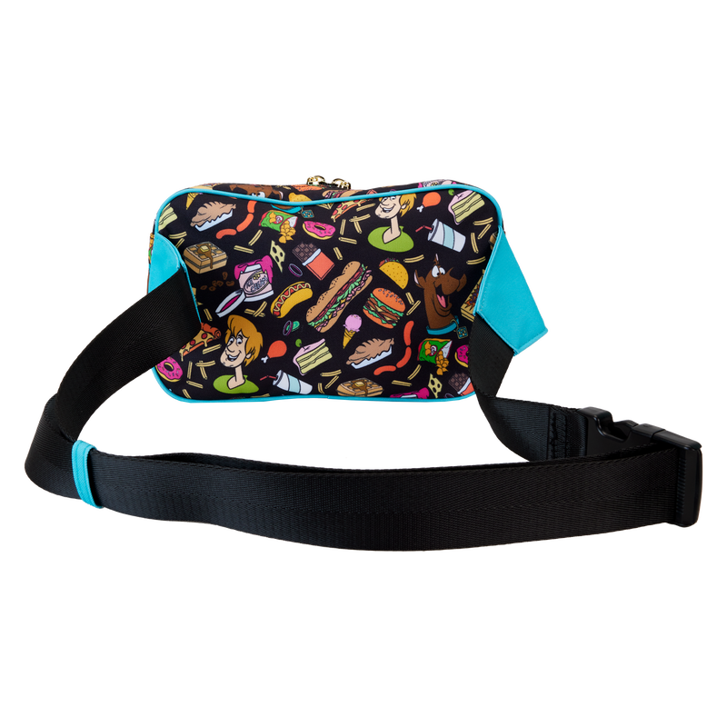 Scooby-Doo Snacks All-Over Print Nylon Belt Bag