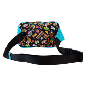 Scooby-Doo Snacks All-Over Print Nylon Belt Bag