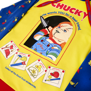 Loungefly UNIVERSAL CHILDS PLAY CHUCKY HOODED SWEATSHIRT