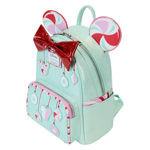 Loungefly Minnie Mouse Peppermint Ornaments Mini Backpack