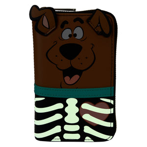 LF SCOOBY DOO SKELETON SCOOBY COSPLAY ZIP WAROUND WALLET