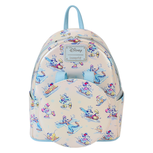 Loungefly Mickey & Friends Winter Wonderland Mini Backpack With Ear Headband