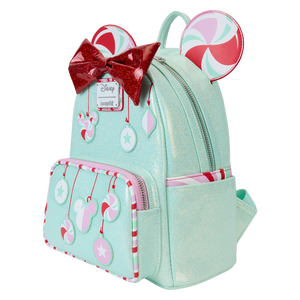 Loungefly Minnie Mouse Peppermint Ornaments Mini Backpack