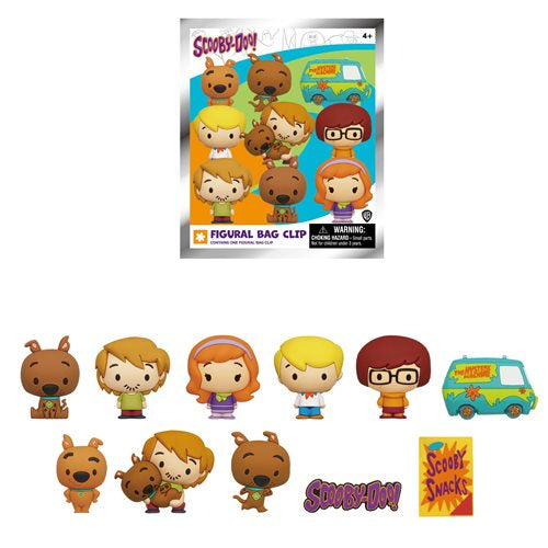 Scooby-Doo Classic Figural Bag Clip Random