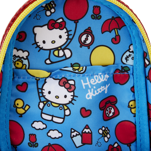 Loungefly STATIONARY SANRIO HELLO KITTY 50TH ANNIVERSARY CLASSIC MINI BACKPACK PENCIL CASE