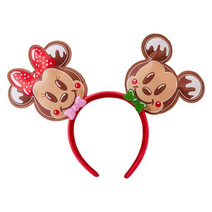 LF DISNEY MICKEY AND FRIENDS GINGERBREAD COOKIE AOP EAR HOLDER MINI BACKPACK